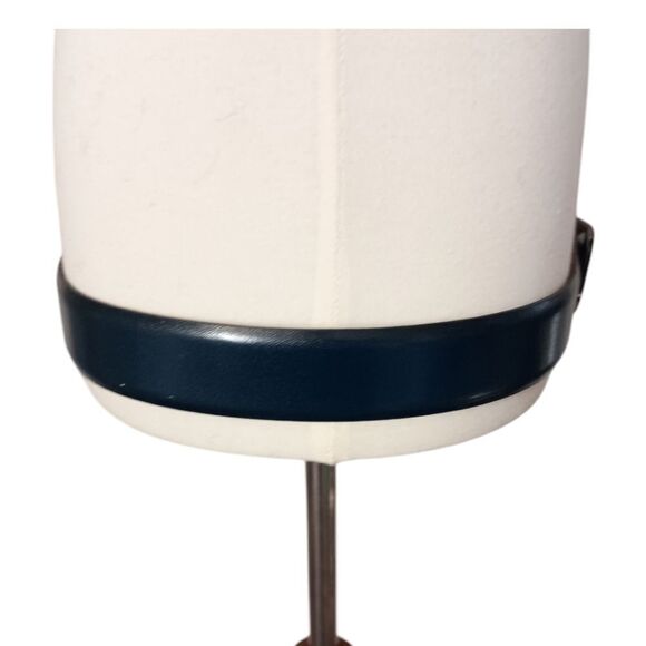 Boconi Leather Dress Belt Men's Size 36 Navy Blue Made In Nashville TN USA - Picture 11 of 15